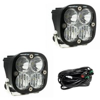Image 1 of Squadron Pro Black LED Auxiliary Light Pod Pair - Universal