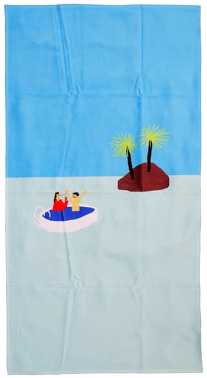 Image of Pool im Meer towel