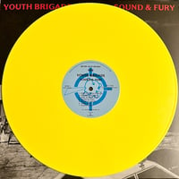 Image 2 of YOUTH BRIGADE - "Sound & Fury" LP (Yellow Vinyl) 