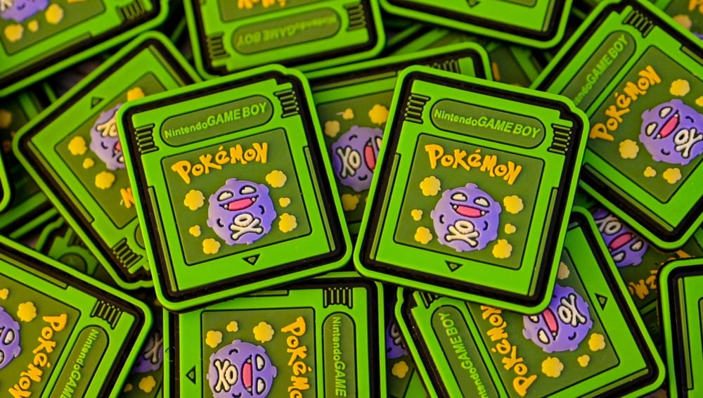 Image of POKEMON GB KOFFING PATCH SET