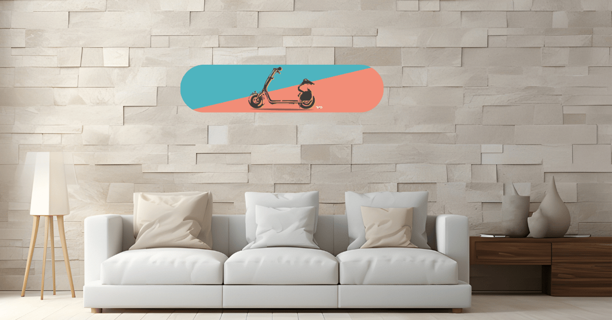Image of Skate board Wall Art