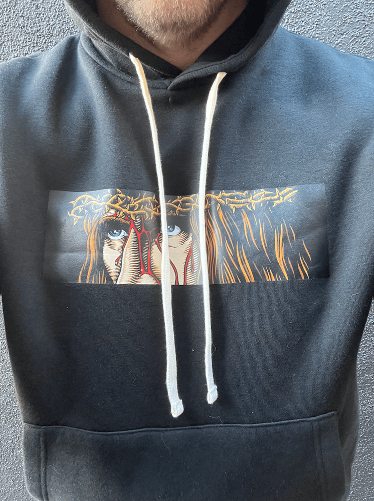 Image of "MESSIAH" FOOLISHNESS PODCAST  Hoodie.
