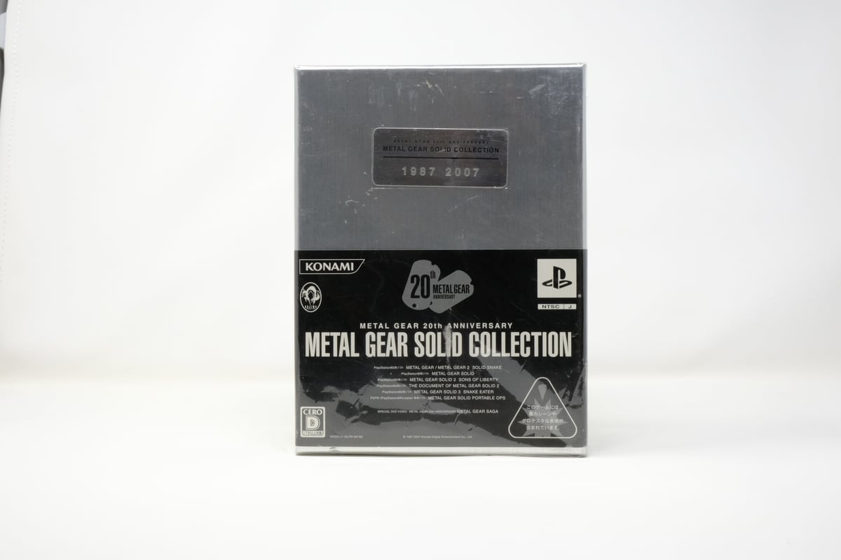 20th L GEAR SOLID COLLECTION　227K☆ Metal Gear Solid 20th Anniversary Collection Limited Box