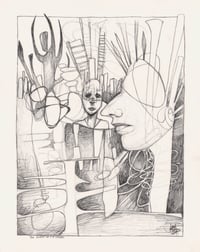 The Shape of my Edges - original 2D automatic drawing