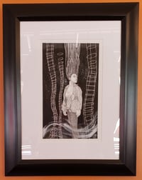 Image 2 of She Came Alive When she Heard the Night Wind Call - original framed 2D drawing