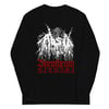 ABSU - BARATHRUM V.I.T.R.I.O.L. WHITE/RED - LONG SLEEVE T-SHIRT (BLACK, RED)