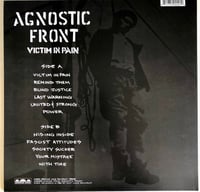 Image 2 of Agnostic Front - Victim In Pain Vinyl LP 