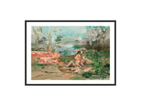 Image 5 of Cecily Brown - Figures in a Garden, Fine Art Giclee Print, Minimalist Abstract Poster