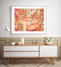 Image 2 of Cecily Brown - Kiss Me Stupid, Fine Art Giclee Print, Minimalist Abstract Poster