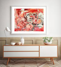 Image 2 of Cecily Brown - The Girl Who Had Everything, Fine Art Giclee Print, Minimalist Abstract Poster