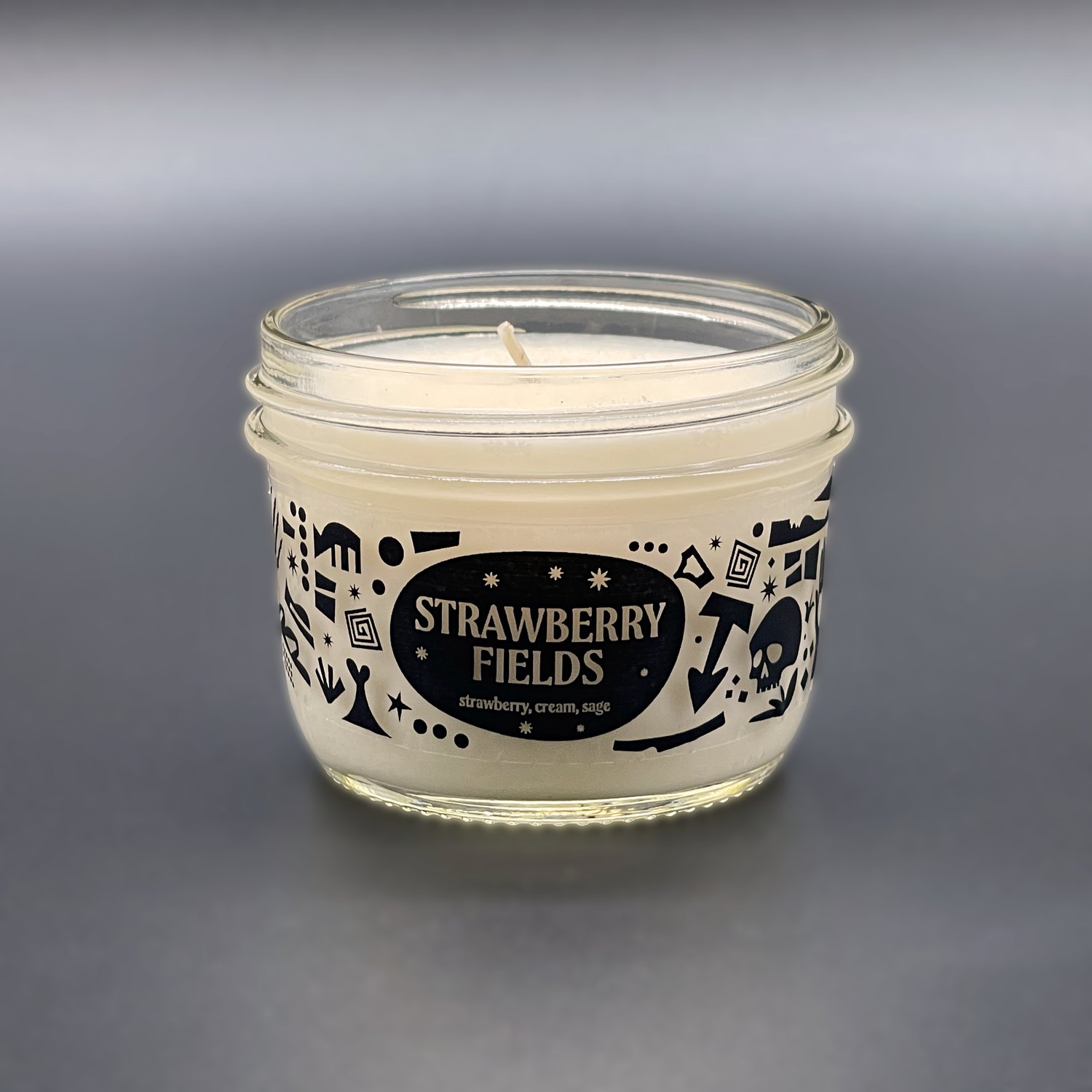 Strawberry Fields - 8 oz Scented Candle