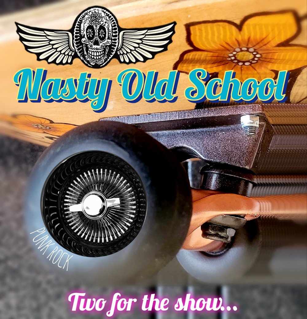 NASTY OLD SCHOOL - TWO FOR THE SHOW... (LP) ORANGE