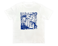 Image 1 of "M.i.9.9.i CAREY" T-SHIRT *** WHITE/ULTRAMARINE