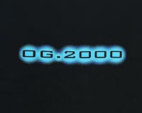 Image 2 of "GODZILLA 98" T-SHIRT *** BLACK / LIGHT BLUE