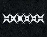 Image 2 of "SHURIKEN" GLOVES *** BLACK / CHROME