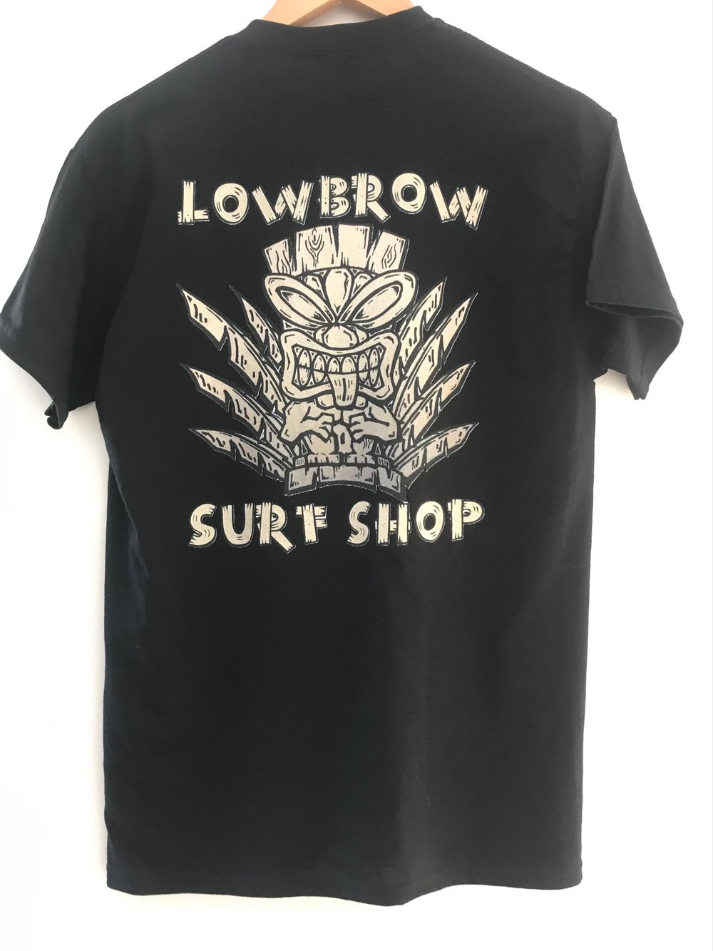 Lowbrow tiki man T-shirt black 