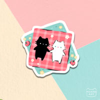 picnic date vinyl sticker