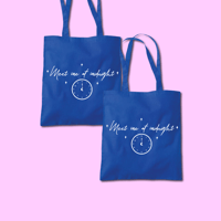 Image 1 of Meet Me at Midnight Tote Bag