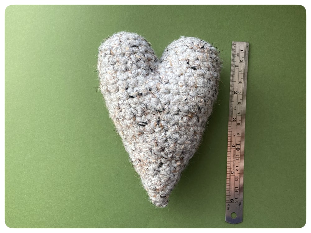 Image of Valentine Wool heart #1 