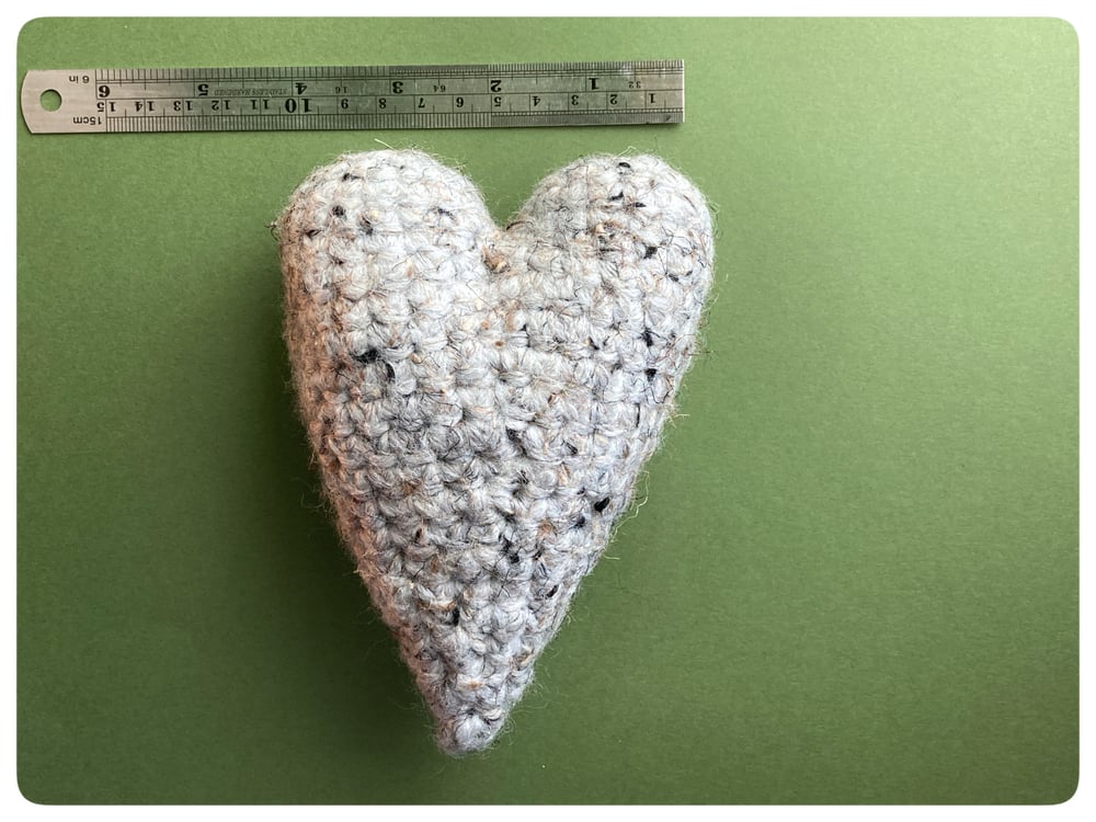 Image of Valentine Wool heart #1 