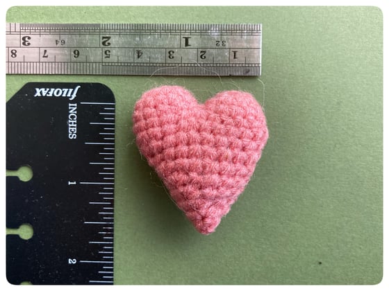 Image of Mini Wool Heart #7
