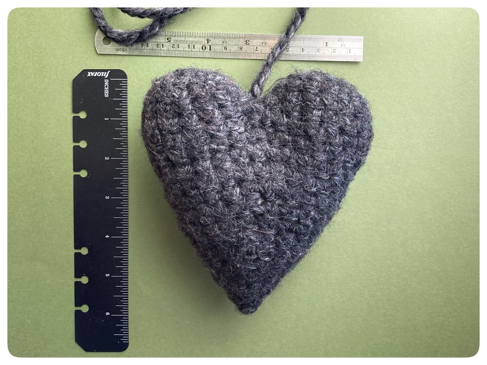 Image of Firm Wool Heart #8