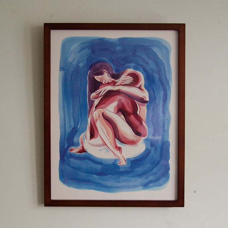 Image of Touch Framed Print