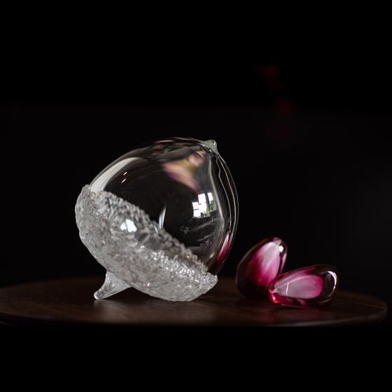 Image of Large Glass Acorn