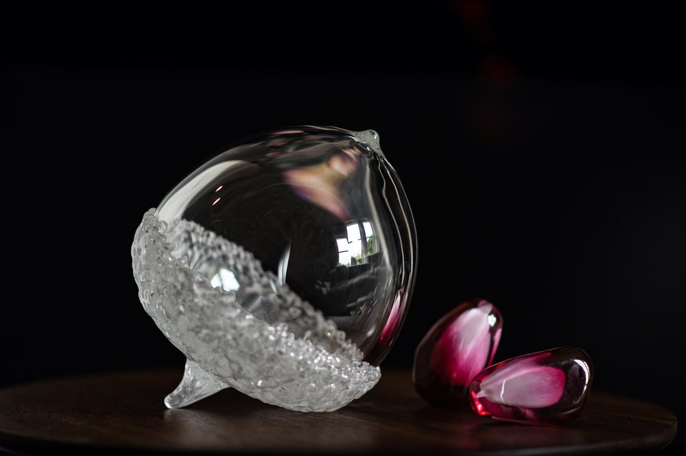 Image of Large Glass Acorn
