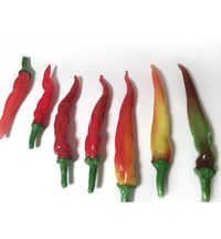 Image 1 of Large Glass Chilli - spicy