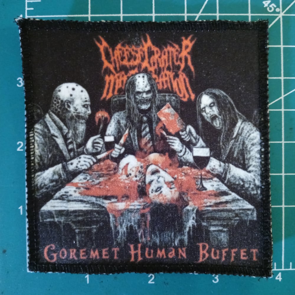 Cheese Grater Masturbation - Goremet Human Buffet(band) Patch