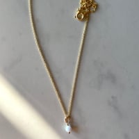 Image 2 of ilans necklace - fire opal