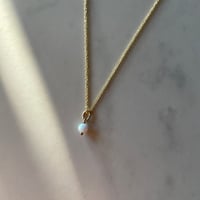 Image 3 of ilans necklace - fire opal