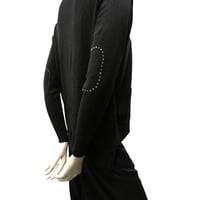 Image 5 of BLACK JACKET IN VERY FINE WOOL WITH CASHMERE