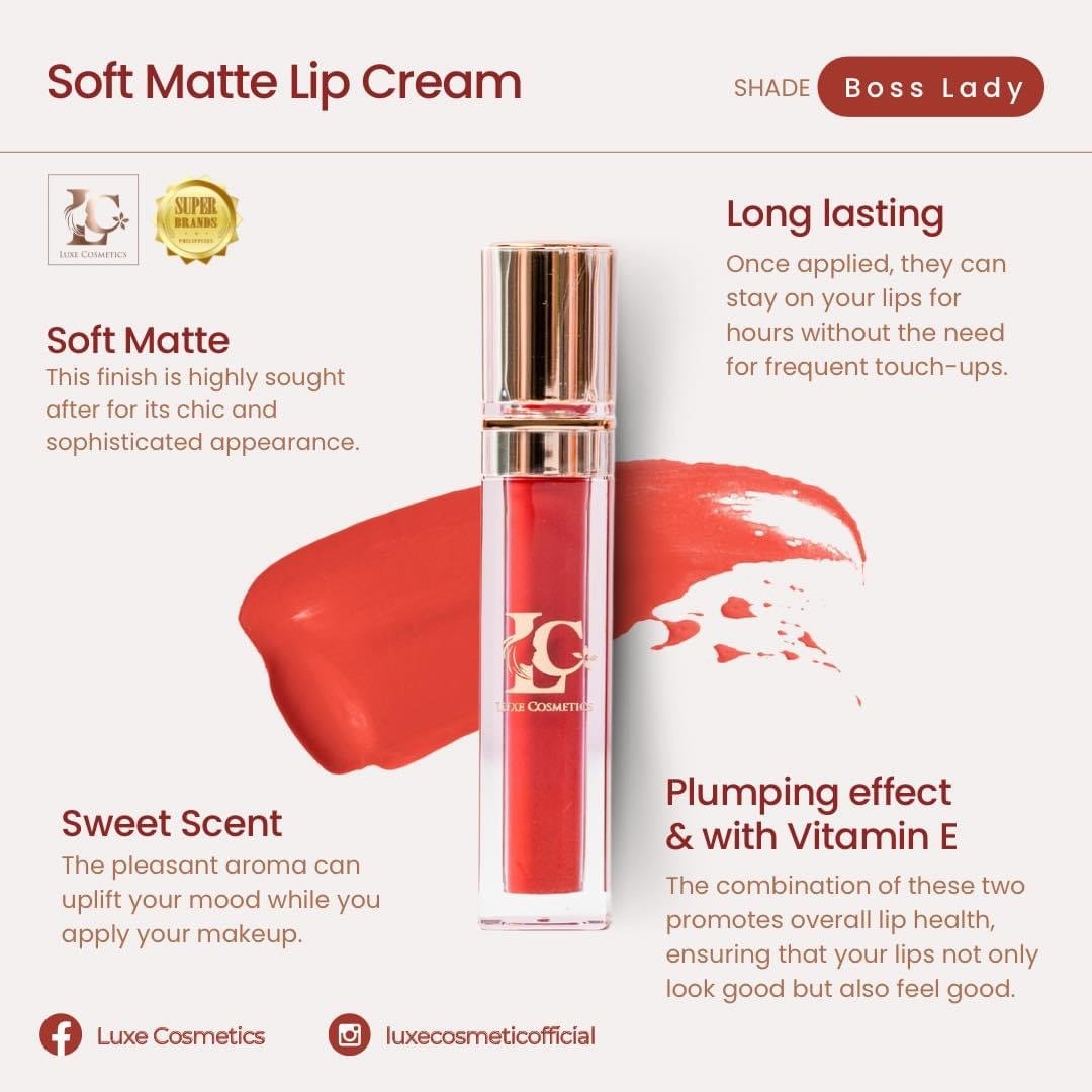 LUXE COSMETICS Soft Matte Lip Creams