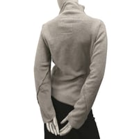 Image 4 of BEIGE LUXURY ECO-FRIENDLY FLEECE JACKET