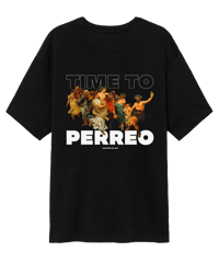 Camiseta oversize - Time to perreo