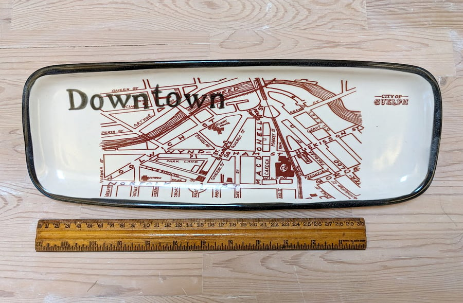 Image of Downtown Guelph Medium Platter PICK UP ONLY