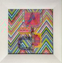 Image 2 of 'City Bloom 1' Framed Applique