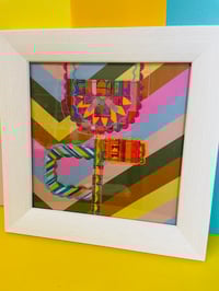 Image 2 of 'City Bloom 2' Framed Applique