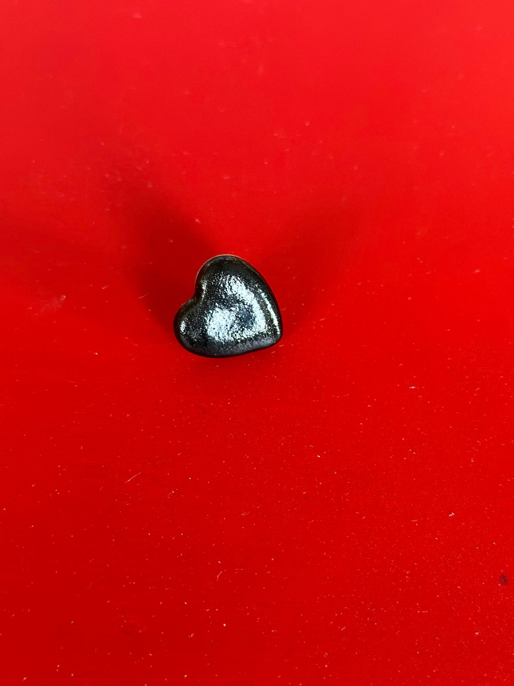 Black Heart Pin