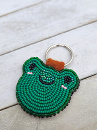 Image 2 of Frog keychain