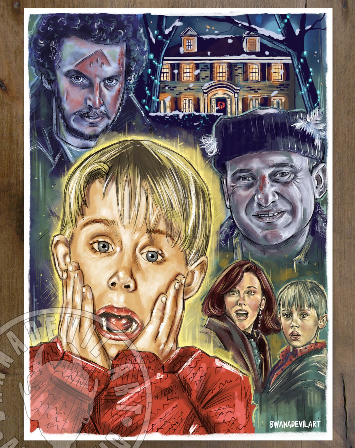 Image of Home Alone (9x12 in.) Art Prints