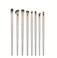 8pcs Champagne Golden Eyeshadow Brush Set