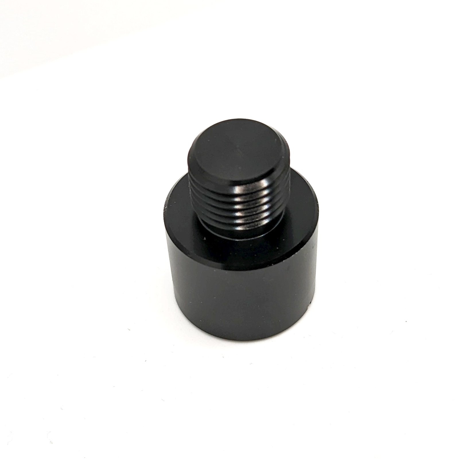 Fits Car Aluminum Shift Knob Adapter Non Threaded Shifters Black 12x1 - Foto 5