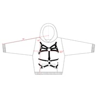 Image 3 of HARNESS HOODIE