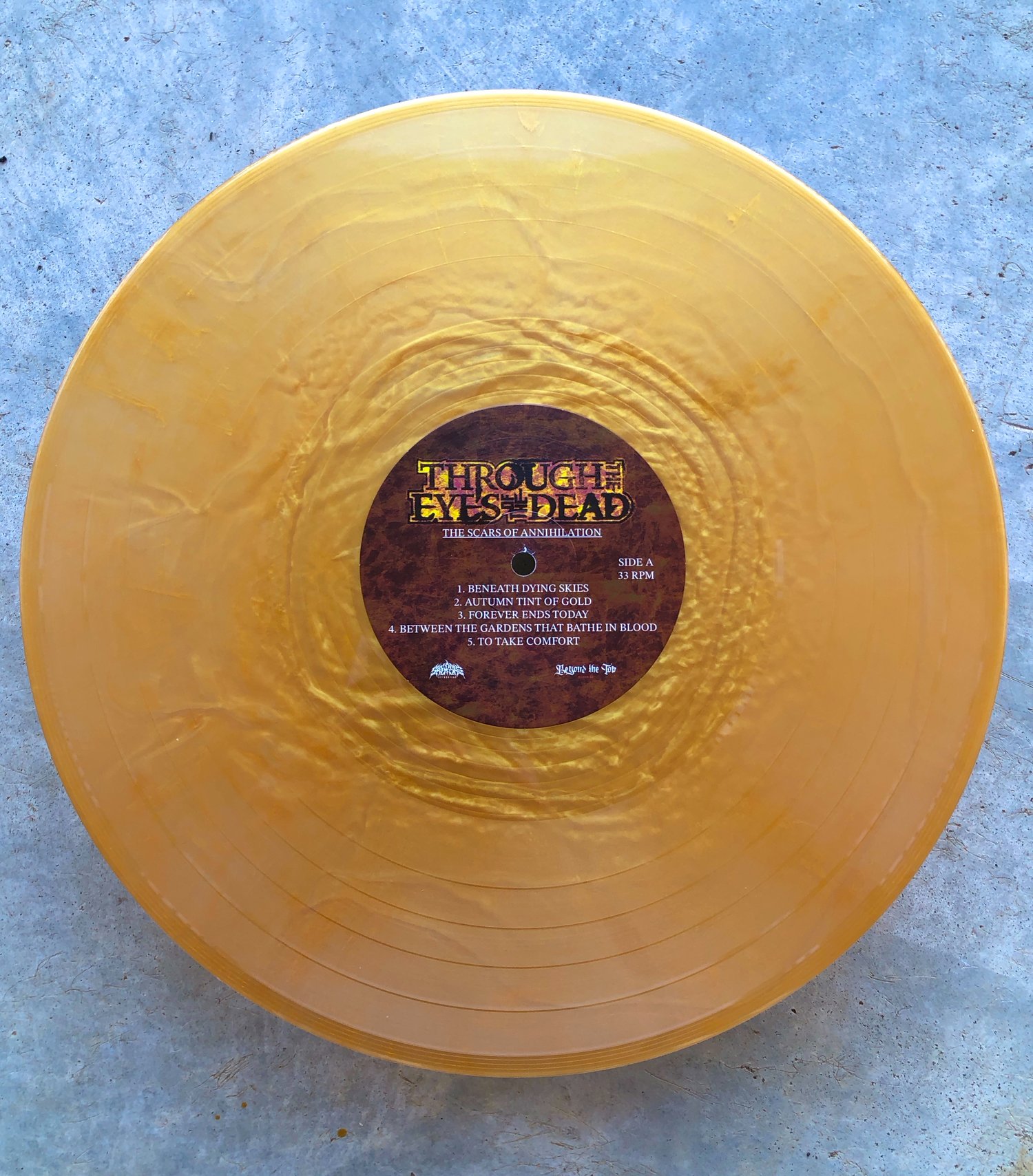 Image of TTEOTD - The Scars of Annihilation (Autumn Tint of GOLD Variant) 
