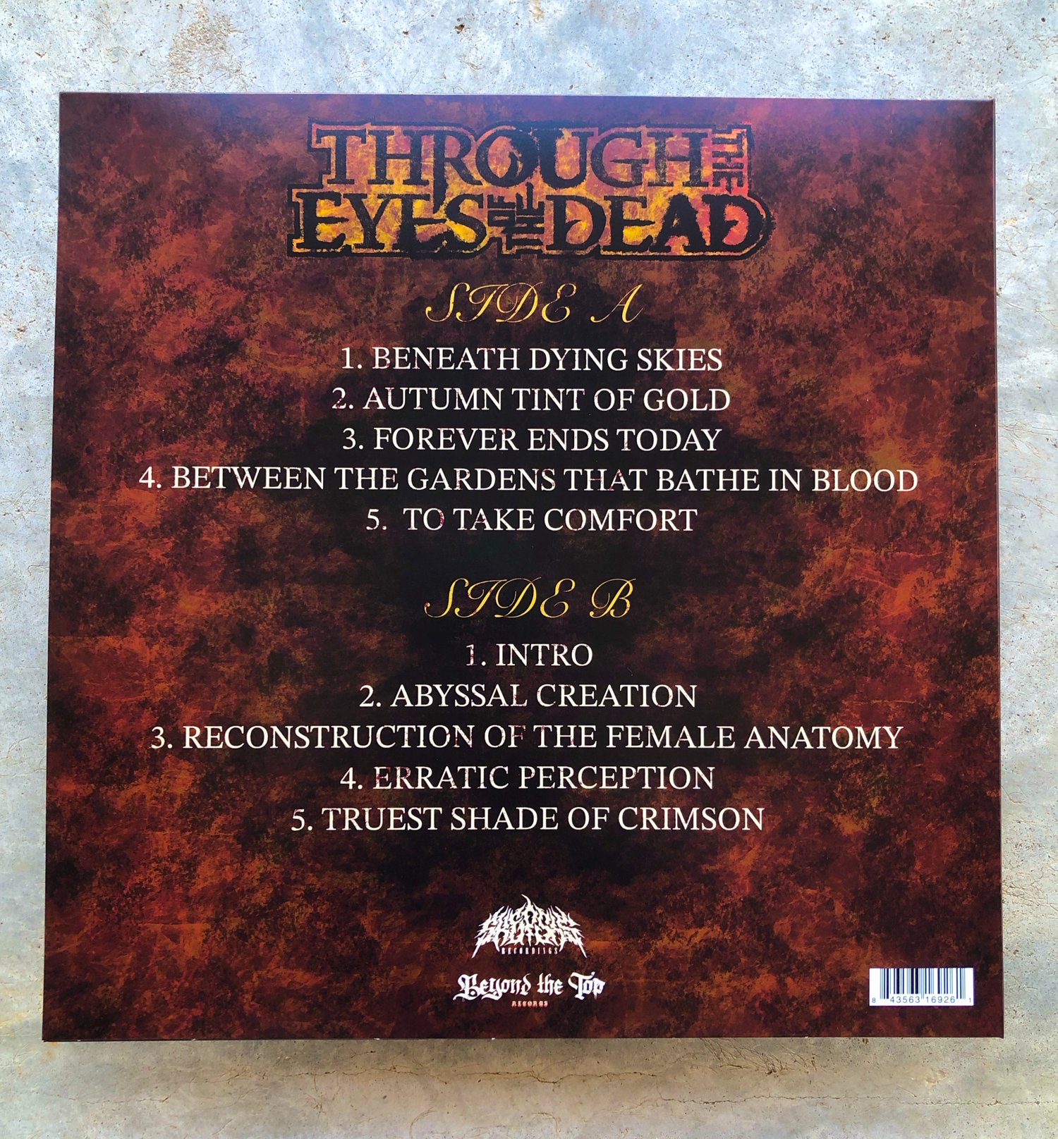 Image of TTEOTD - The Scars of Annihilation (Autumn Tint of GOLD Variant) 