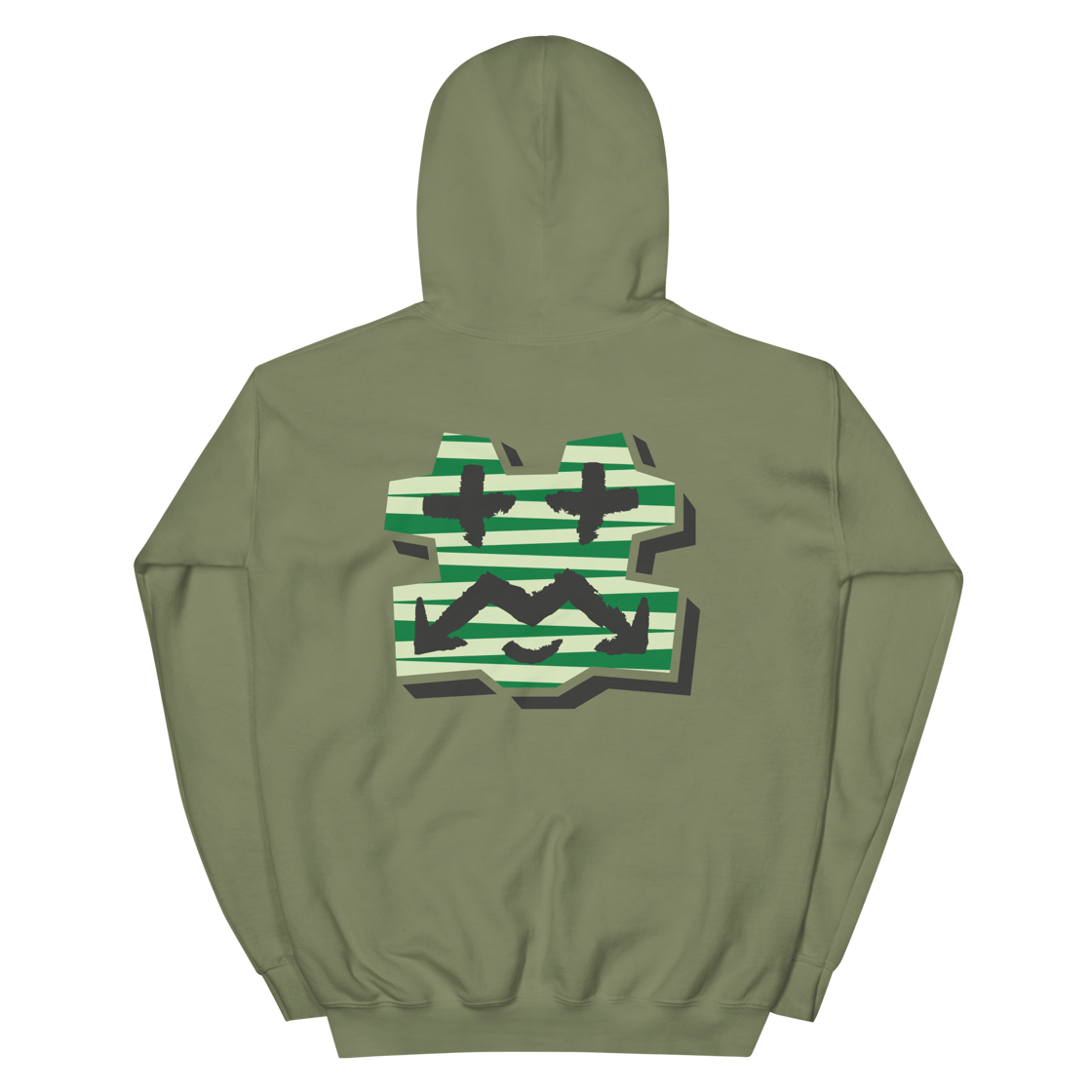 Image of aka devoyd Military Green hoodie