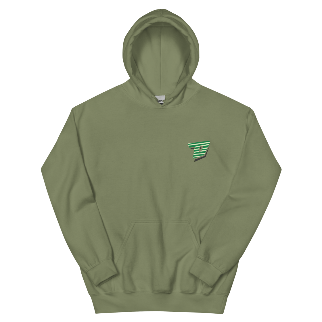Image of aka devoyd Military Green hoodie
